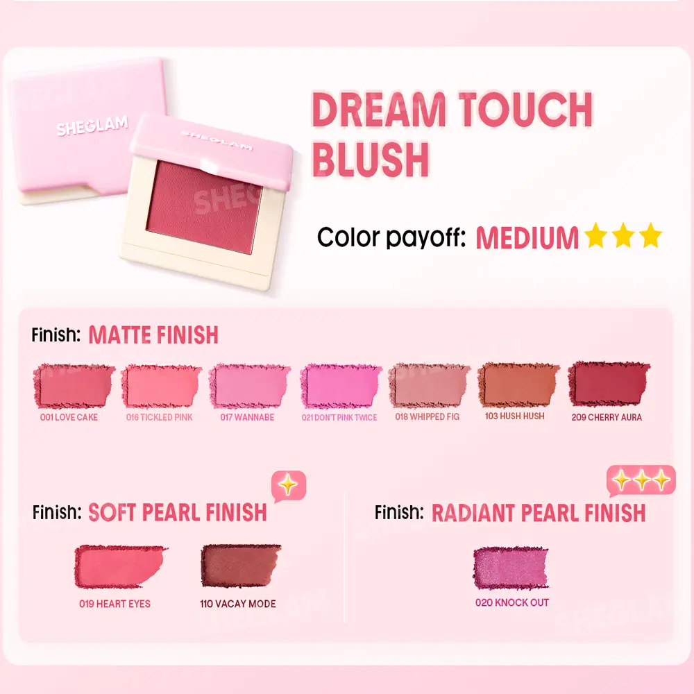 Sheglam Dream Touch Blush - Image 3