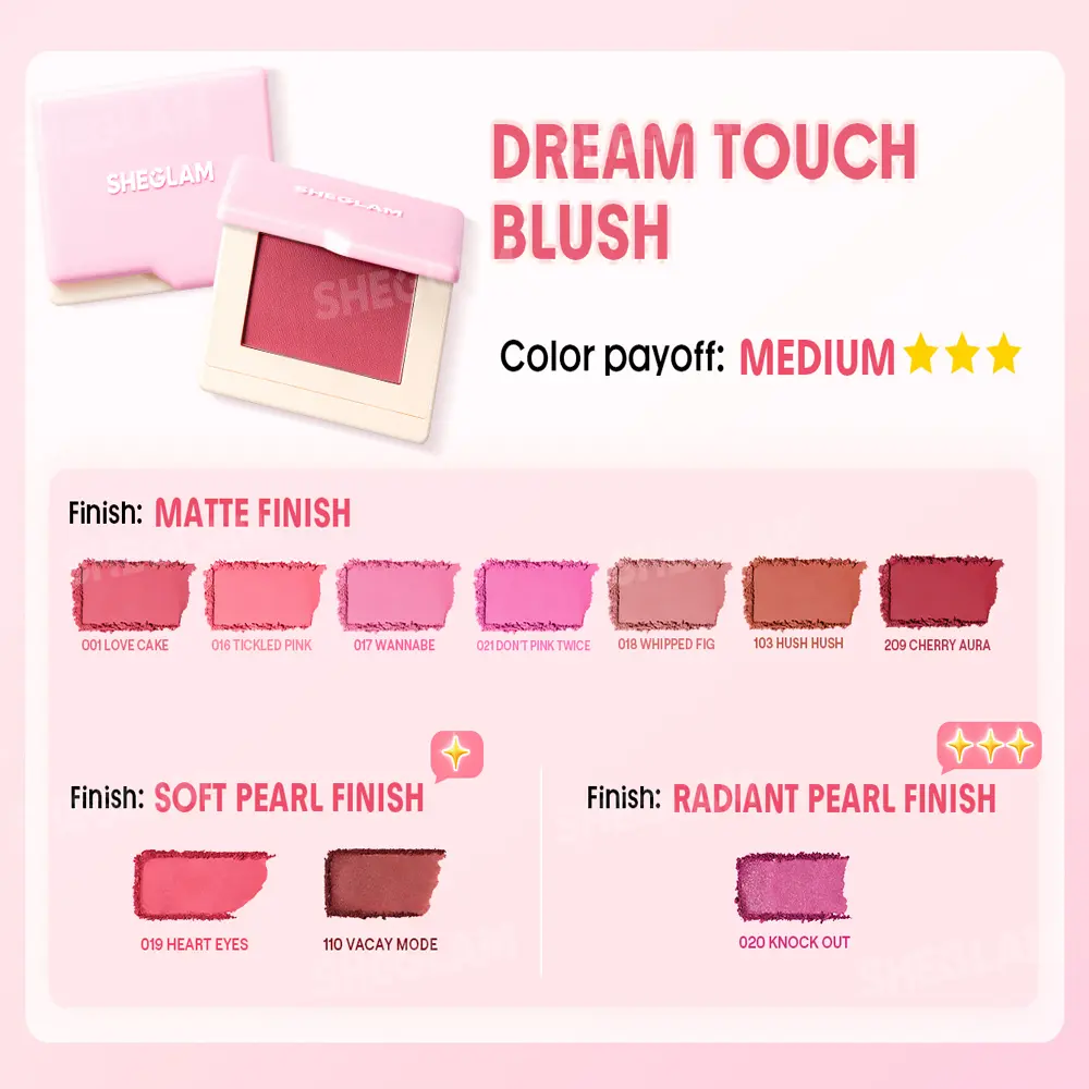 Sheglam Dream Touch Blush - Image 10