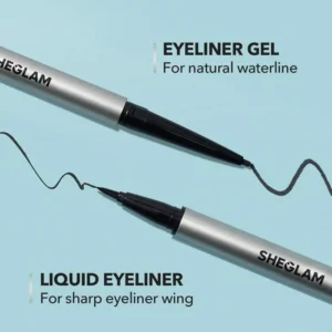 Sheglam – On Line Dual Eyeliner Black – 2ml